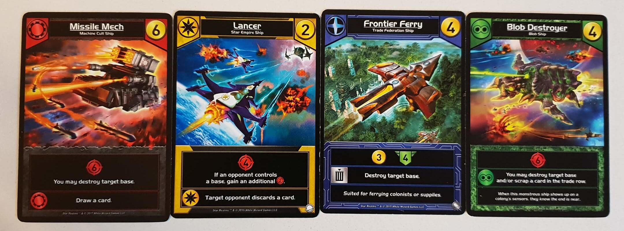 Star Realms - Spiele Review Star Realms Fraktionen