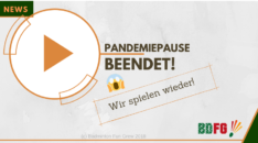 Wir dürfen wieder BDFG Beitragsbild News